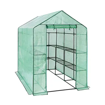 Hot Sale Household Mini Portable Greenhouse Garden Yard Plastic Film Cover Small Walk in Plastic Greenhouses for Garden