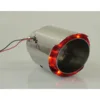 Silver Red Lamp Straight Edge