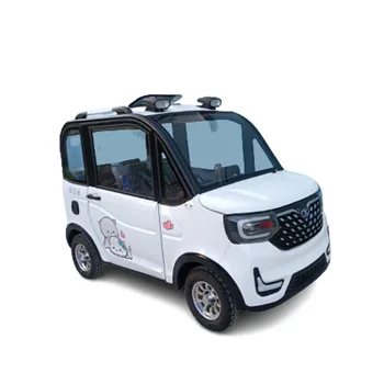 Factory Customization Cheap Price Enclosed Small Electric Car 2 Doors 4 ...