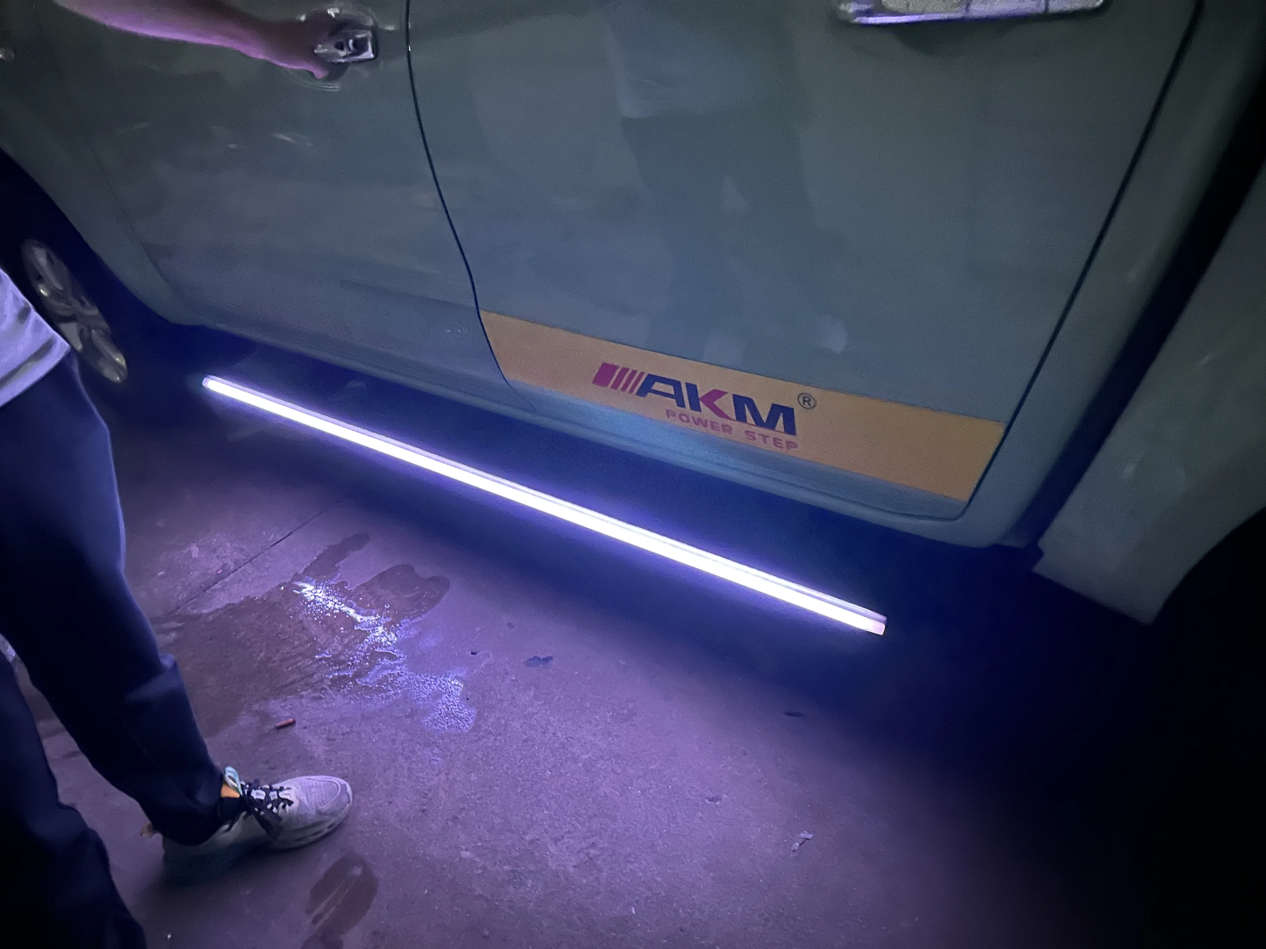 Chinese Car Aluminum Side Steps With LED Lights Electric Running Boards for Chery Jaecoo 7 Side Step Exeed VX Threshold LX details