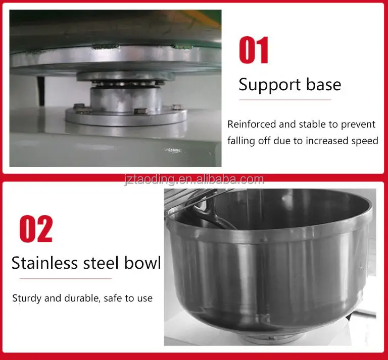 Thailand dough Blender 30l Dough Mixer 100 Kg Mixer Commercial Flour