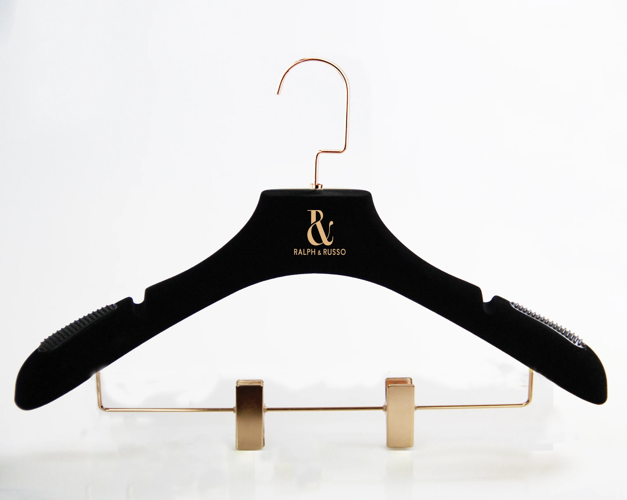 Vestis Clothes Hanger Set of 2, Black/Gold - AYTM @ RoyalDesign