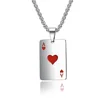 Ace of Hearts (Pearl strand 60CM)