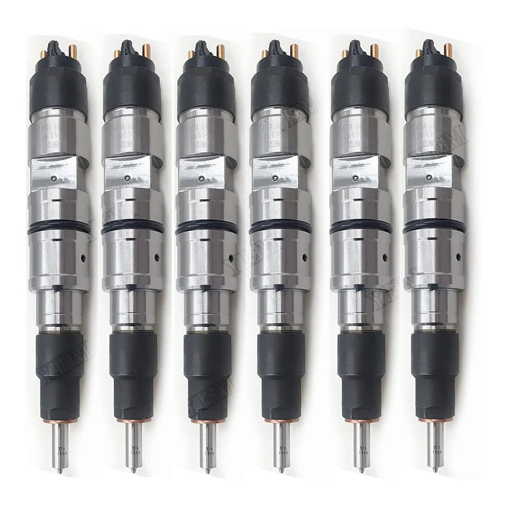 4 PCS Fuel Injector 21006084 for Volvo Engine TAD560VE TAD561VE Truck DE FE FL