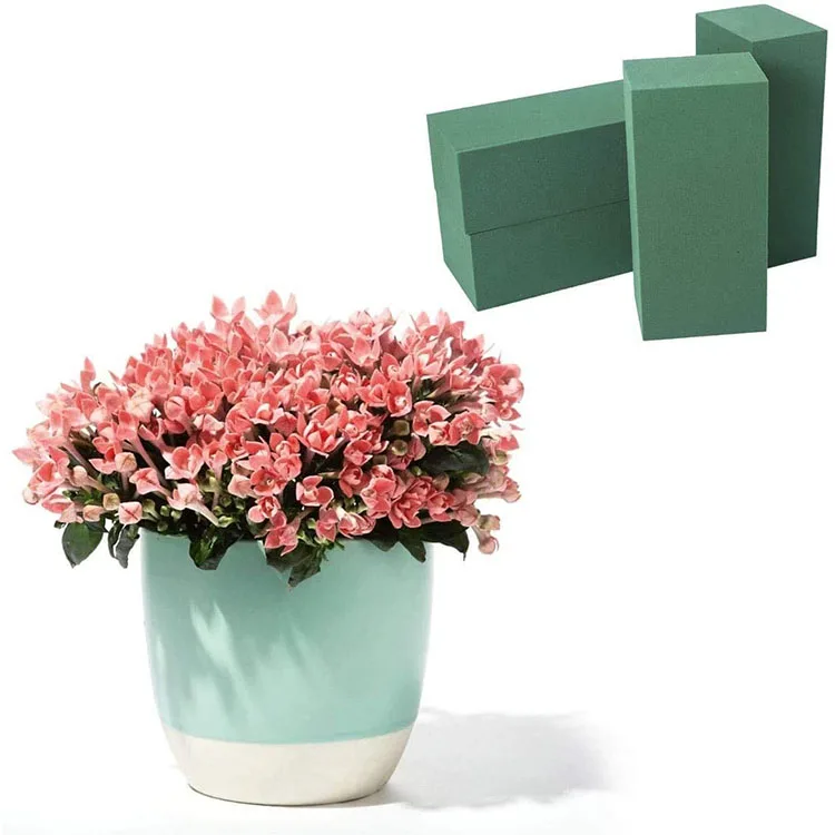 Gentle Grip Floral Foam Blocks, Green Foam for Flower Arrangements  Styrofoam Block for Artificial Flowers & Plant Decoration, Florist Foam  Brick/Block