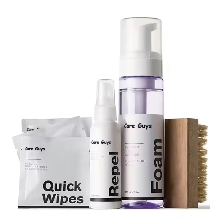SHOE CLEANING FOAM KIT Includes Shoe Cleaning Wipes for Quick Cleaning and Enhancing Shoe Shine  for All Types of Sneakers Care