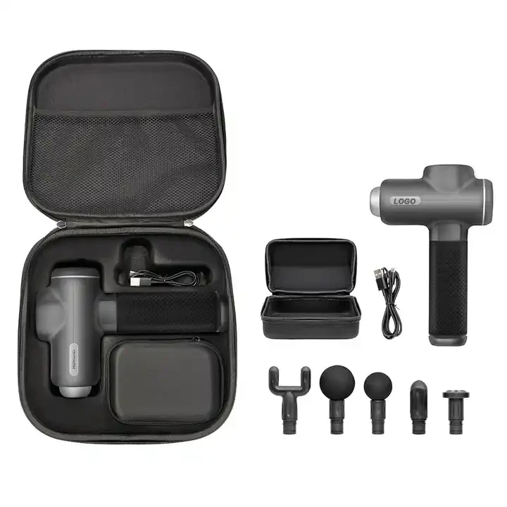New Arrival Professional Smart Powerfull Body Massager Handheld Gym Sport Massage Gun