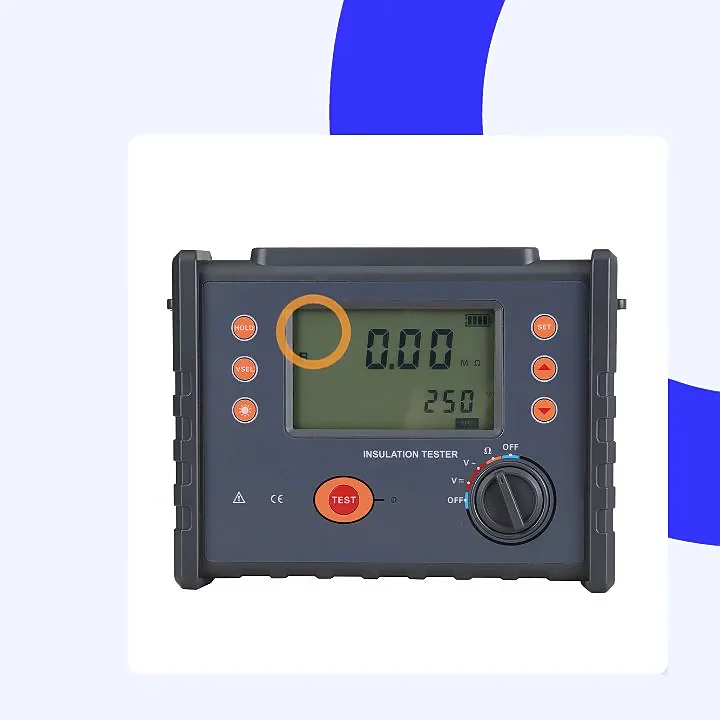 Xzh High Digital Earth Ground Resistance Soil Resistivity Tester For