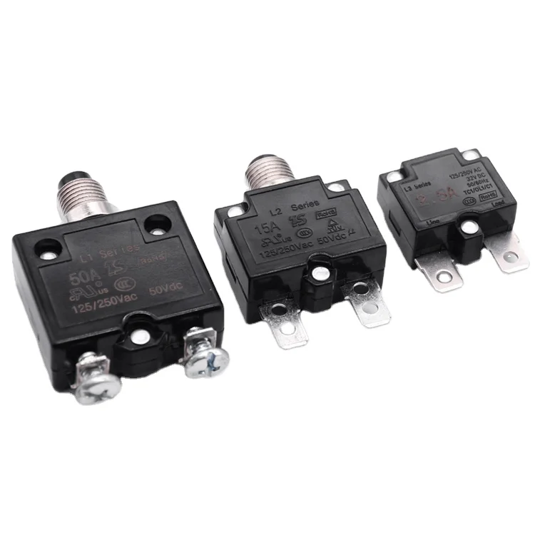 Interruttore Termico 15A Con Reset Manuale - Protezione Sovraccarico Per Auto, Barca, Industria - Foto 4