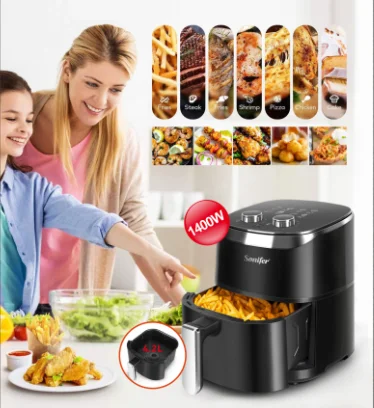 Sonifer 4.2L Hot Air Fryer High Speed Without Oil Electric Air Fryer SF-1009