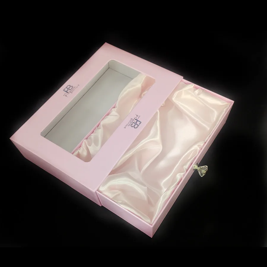 pink drawer box