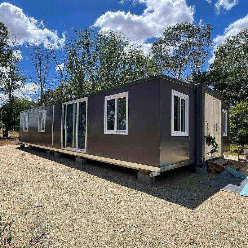 40Ft Waterproof Fireproof Prefab Modular Homes Expandable Container ...