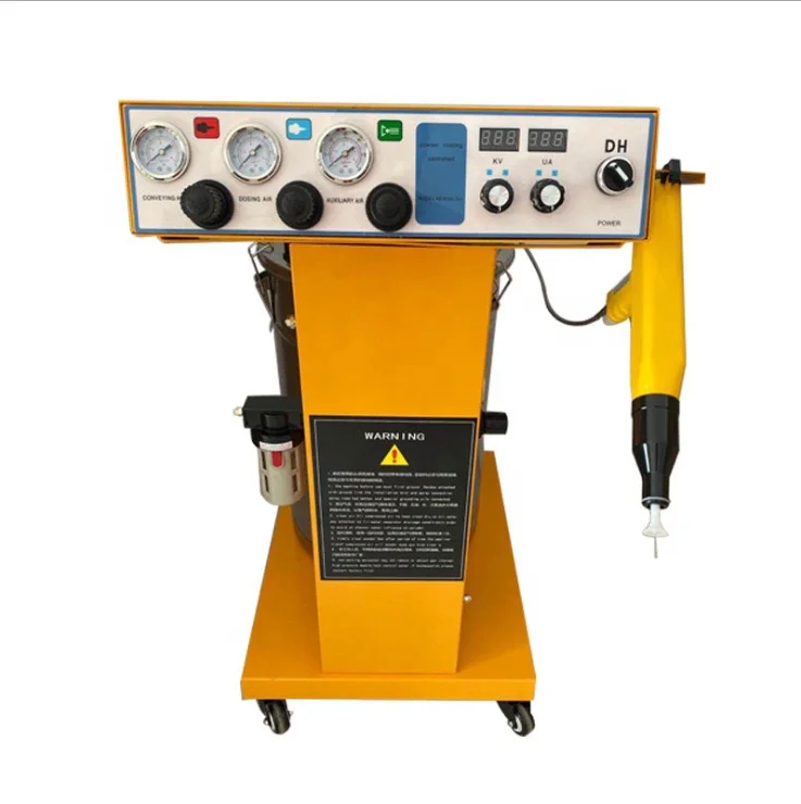 TEBAK Metal Electrostatic Spray Painting Powder Coating Spraying Gun Equipment Machine