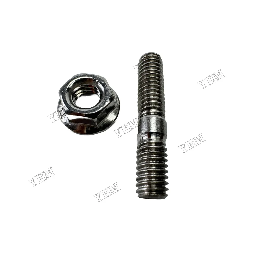 Exhaust Stud 012109235 Fit for Perkins 404D-22 Engine 5