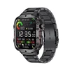 6 Black stainless steel + black silicone strap