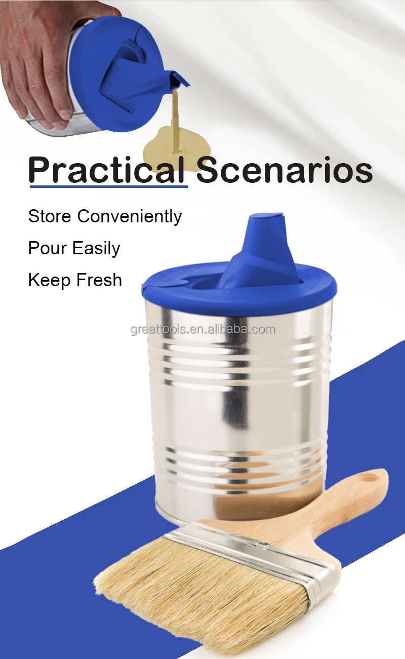 17cm 1gallon Paint Can Lid With Pour Spout New Paint Can Lid Buy