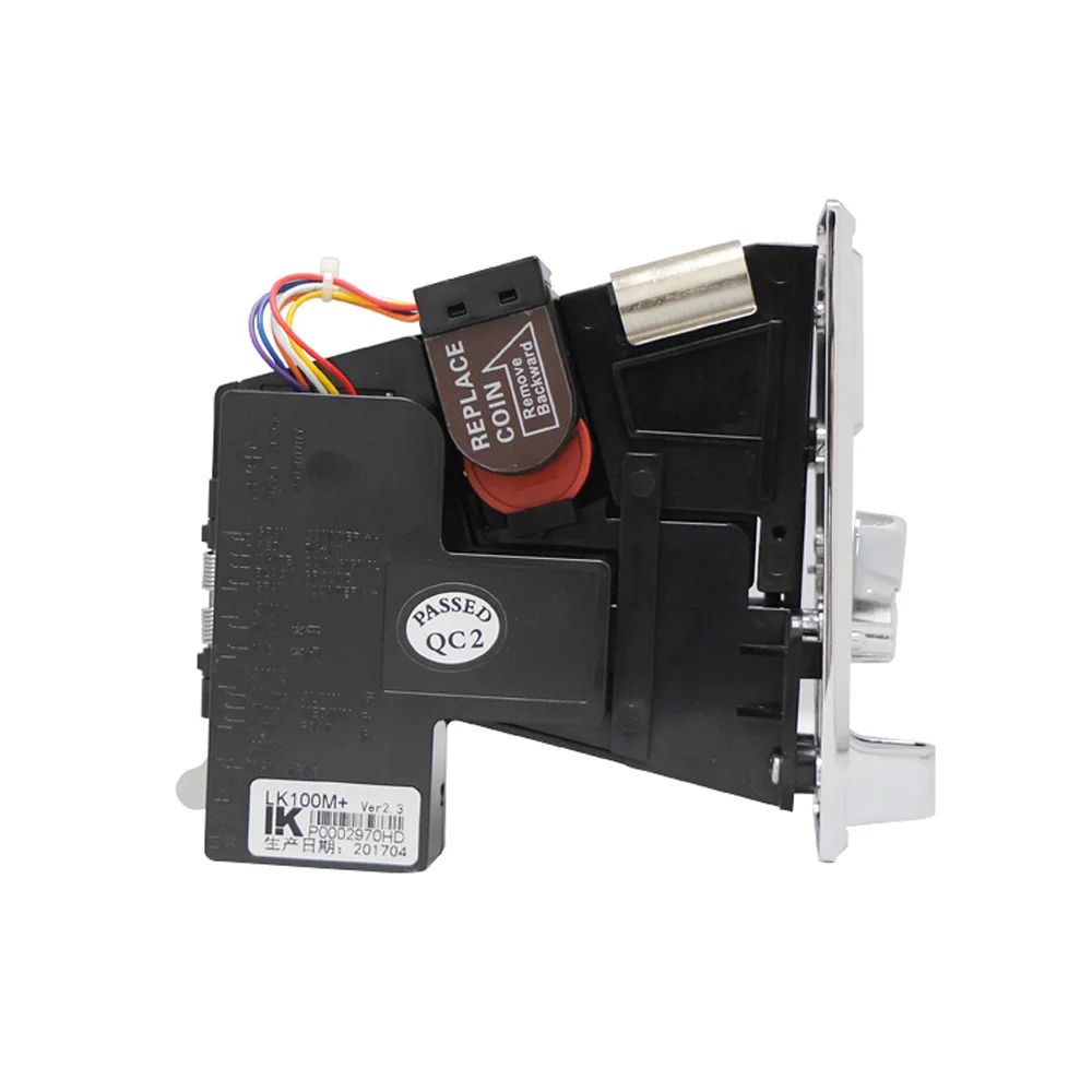 高度なフロントエントリーシングルコインセレクターLK100M+コインアクセプター（自動販売機、アーケード、MAMEゲームキャビネット用）