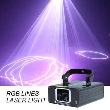 Guangzhou Stage Light Disco DJ Laser Light 500MW RGB Beam Scanning Line Projector  Bar Party Home Stage lamp