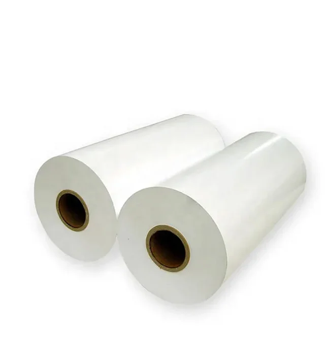 China Factory wholesale blank DTF transfer PET film roll to DTF printer for printing heat press transfer sheet ready