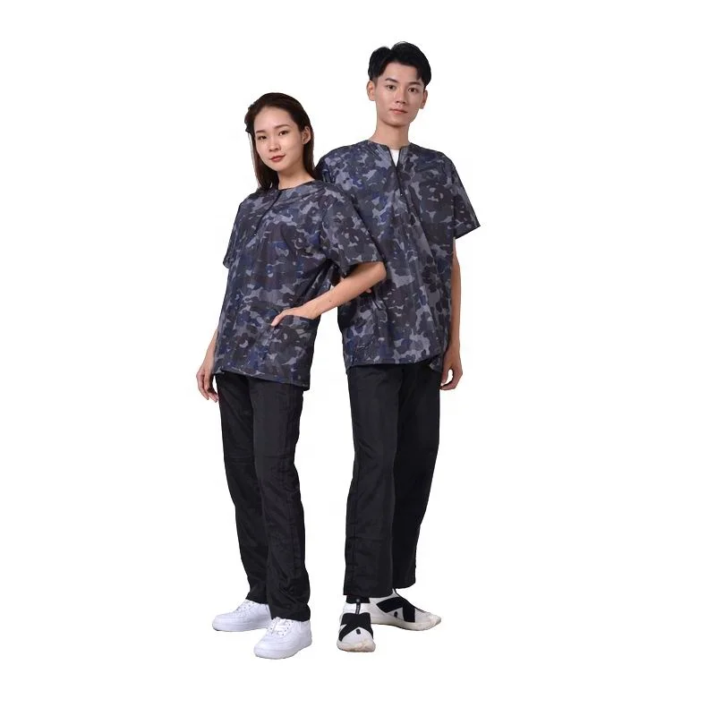 Горячая Распродажа, Униформа с коротким рукавом для ухода за питомцами, Парикмахерская куртка, школьная форма, боевая униформа