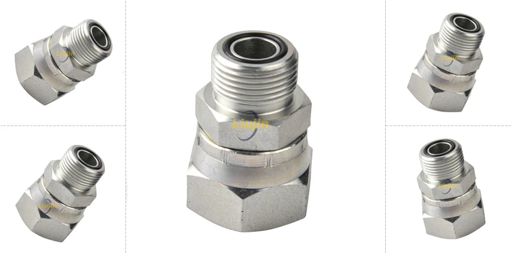 Factory supply wholesales customized hydraulic adapter fittings metric fittings