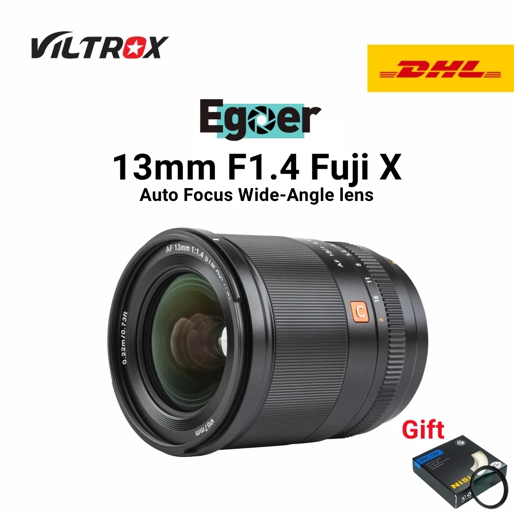 Viltrox 13mm F1.4 Auto Focus Wide-angle Prime Large Aperture Aps-c