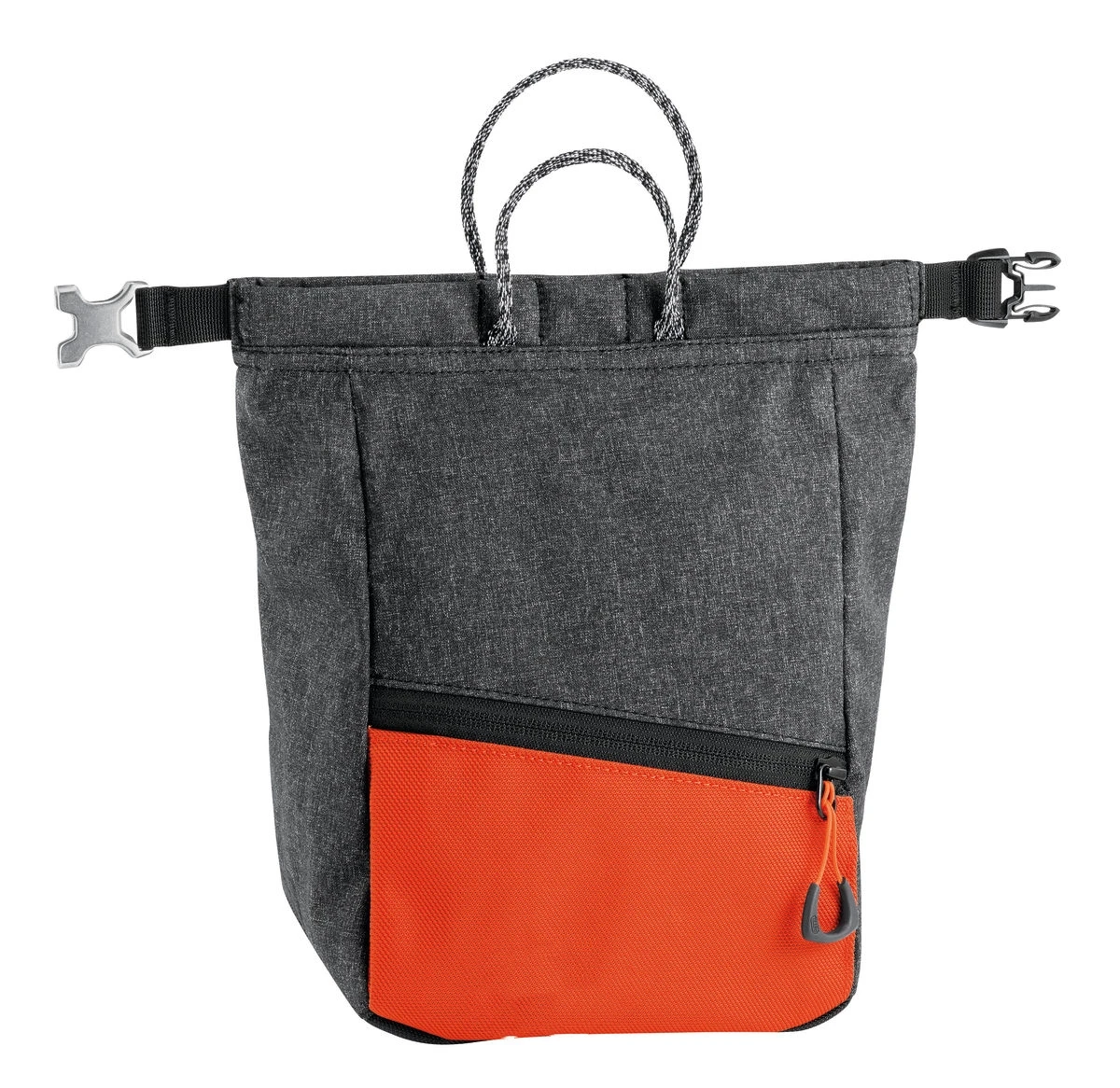2025 New Bouldering Chalk Bag Semi Rigid Base Magnetic Roll Top