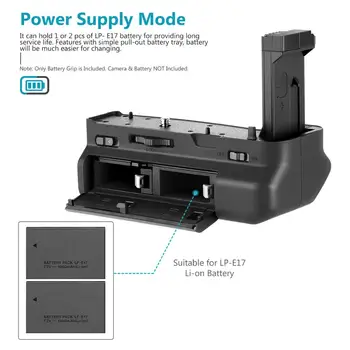 Neewer Vertical Battery Grip with Battery Holder Compatible with  EOS RP DSLR Camera detail image