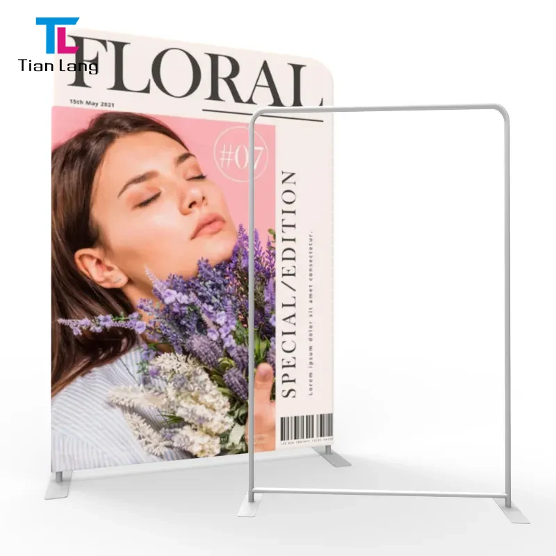 Tian Lang ציוד פרסום בשוק מסחרי מאלומיניום מסך רקע בוהouse לתצוגות שוק מסחרי