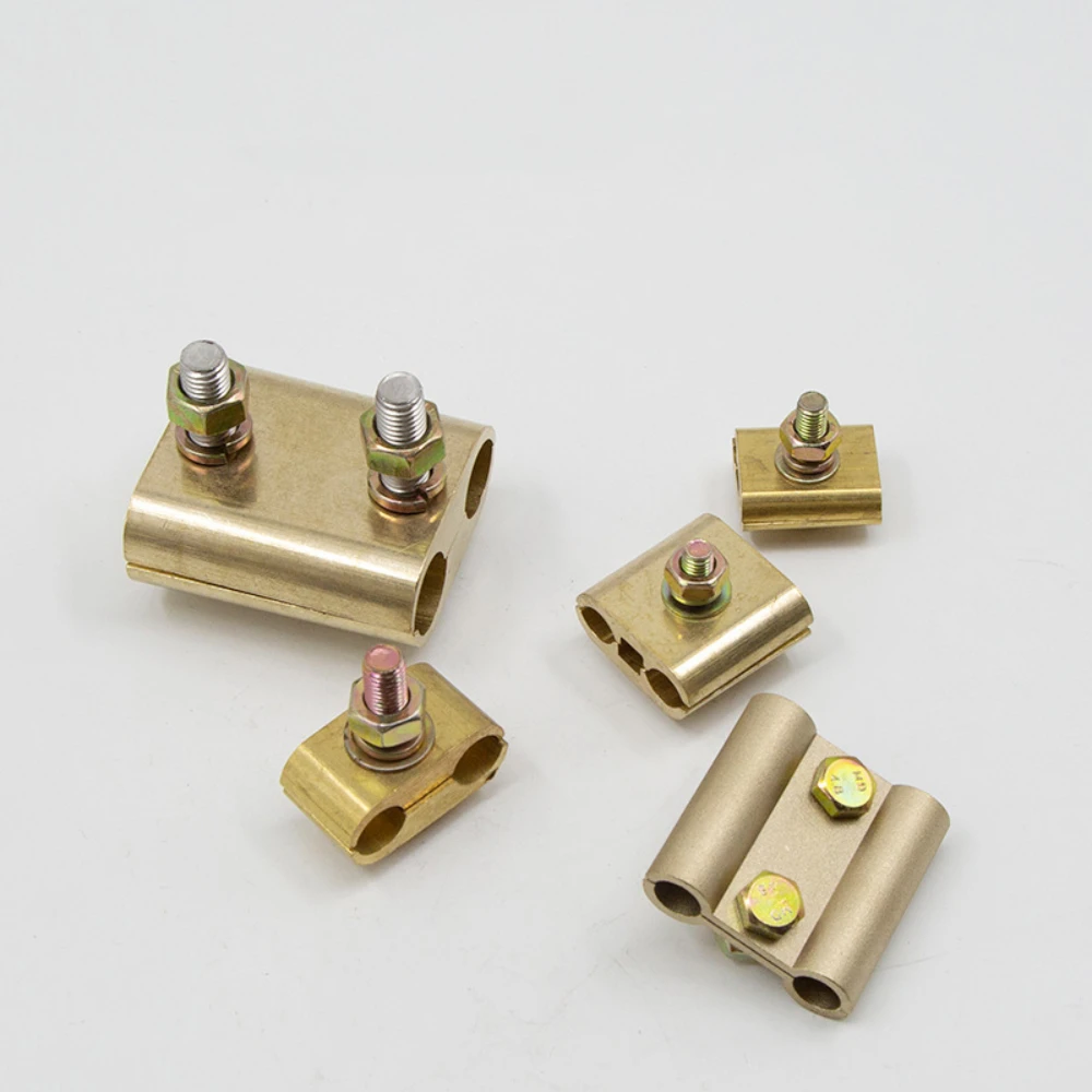 Earthing Equipment Connection Clamp Grounding Fitting Brass Electrical