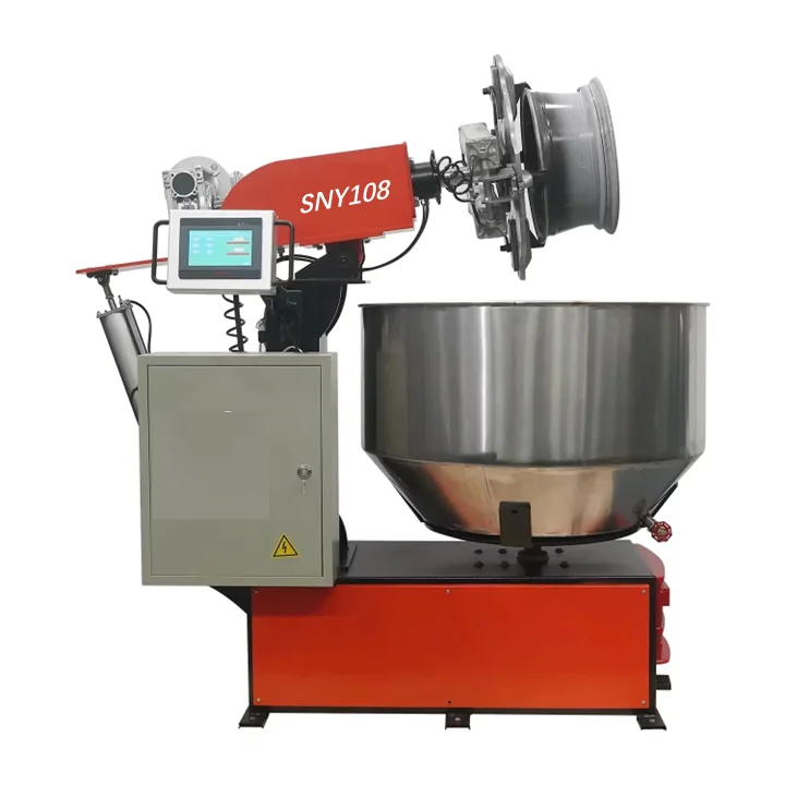 Auto Rim Polishing Machine Hub Polish For Luxurious Car Rim Repaire