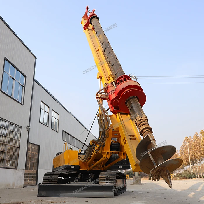 High Performance Auger Bore Pile Foundation Machine Rotary Drilling Rig for Sale