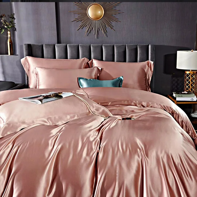 Оптовая Продажа Топ роскошный Шелковый пододеяльник oeko tex Индивидуальный размер 6А класс тяжелый чистый шелк тутового шелкопряда 30