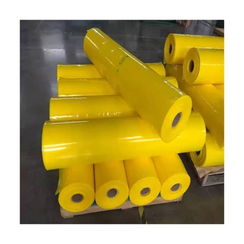 Hot Sale Manufacture Quality Cotton Bales In Bright Yellow Protective Wrap Film Adhesive Tape Water And Moisture Resistance