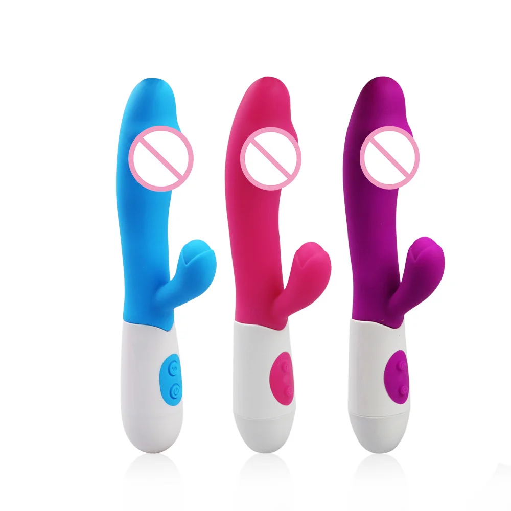 Silicone Female Sex Toys Thrusting Rabbit G Spot Dildo Vibrator for Women Masturbating