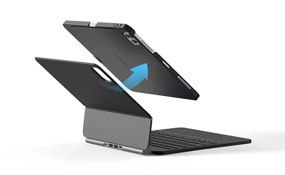 product laptop experience magnetic keyboard case for a16 11 2025 10th 1092022 with 4 in 1 hub expansion gesture touchpad-3