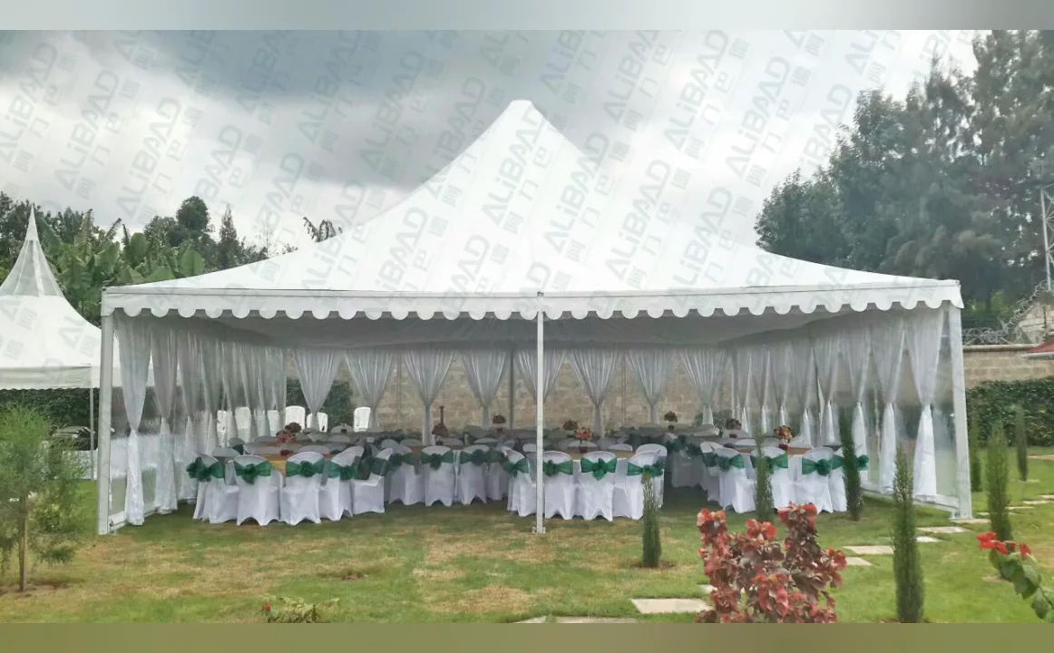 6x3m 3x3m Garden Heavy Duty Gazebo Marquee Party Tent Wedding Canopy 2.5m High 