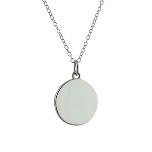 Custom Blank Metal Jewelry Charms, Pendant Tags for Decoration, 316 Stainless Steel Blank Pendant