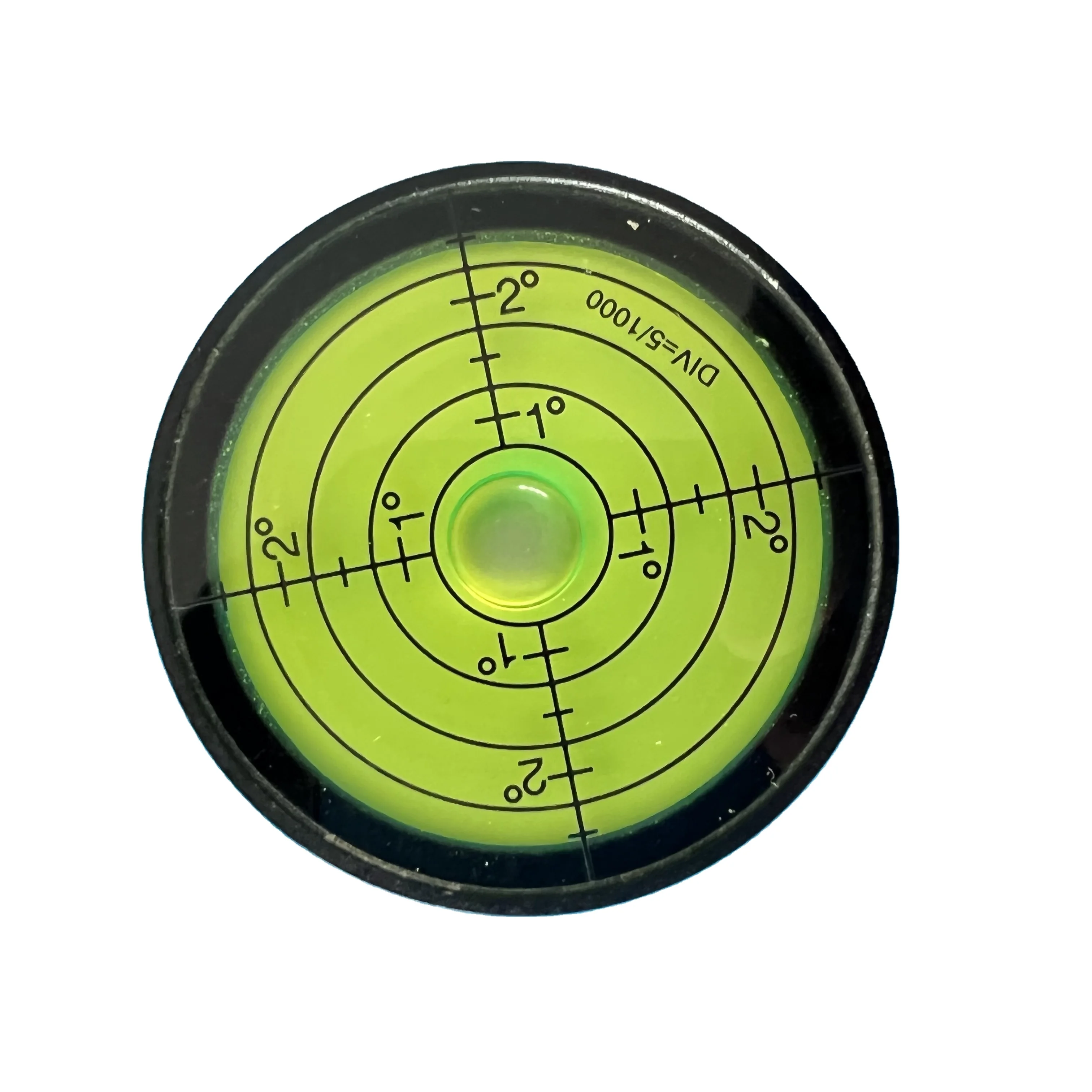 TEBAK Horizontal Bubble Level High Precision Bullseye Spirit Level Round Bubble Mini Circular Metal Spirit Level Bubble Vial