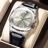 10 Silver Case Silver Bezel Gray Dial
