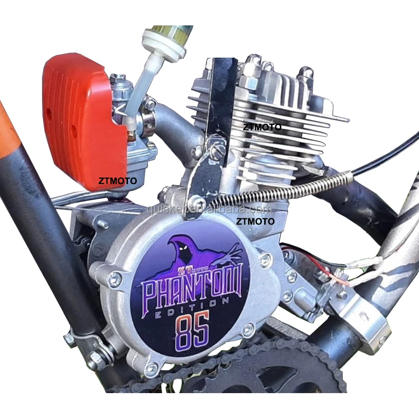 Phantom 85 Ver.3 Chopper Bike Beach Cruiser Petrol Gas Bike Motor 2 Stroke 85cc 80cc Bicycle Engine