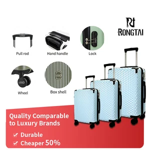 Wholesale Unisex ABS+PC Hardshell Travel Luggage Sets Suitcase Trolley with Spinner Wheels
