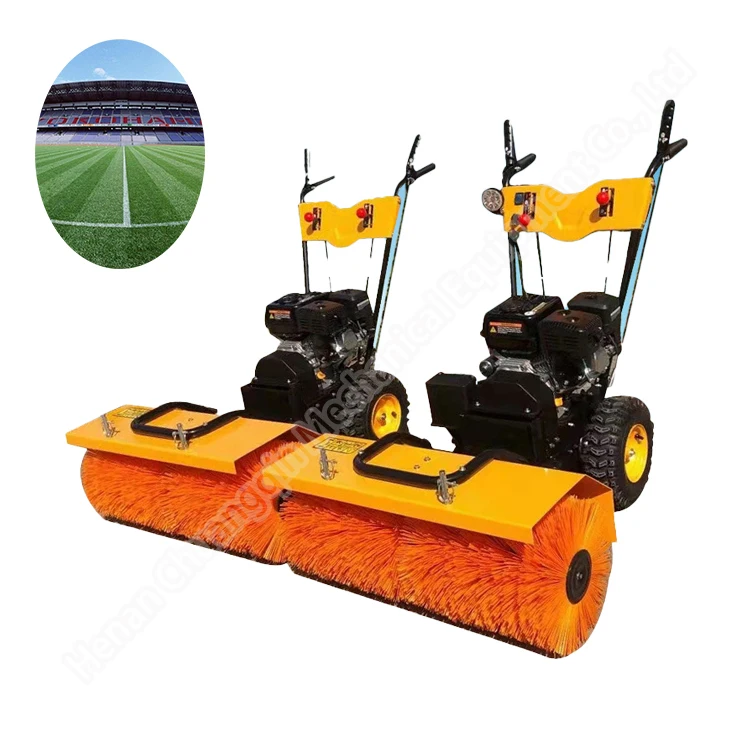 Synthetic carder for soccer field Stadium combers grass combing artificial turf sweeping machine