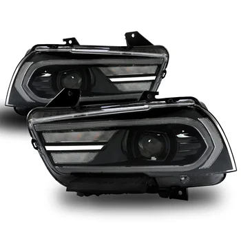 Dodge Charger 2011-2014 LED Tube Projector Headlights