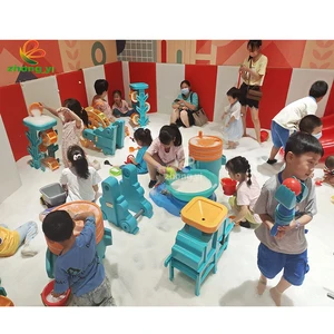 Zhongyi Amusement Patent Large Big Sand Pool Toys Sand Toys Beach for Indoor Playground