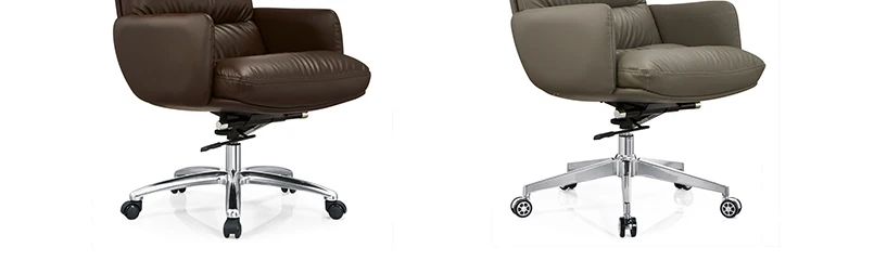 Comfortable executive swivel wheels leather mesh furniture black rolling ergonomic office chair furniture sillas