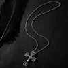 Collana con croce in argento -3