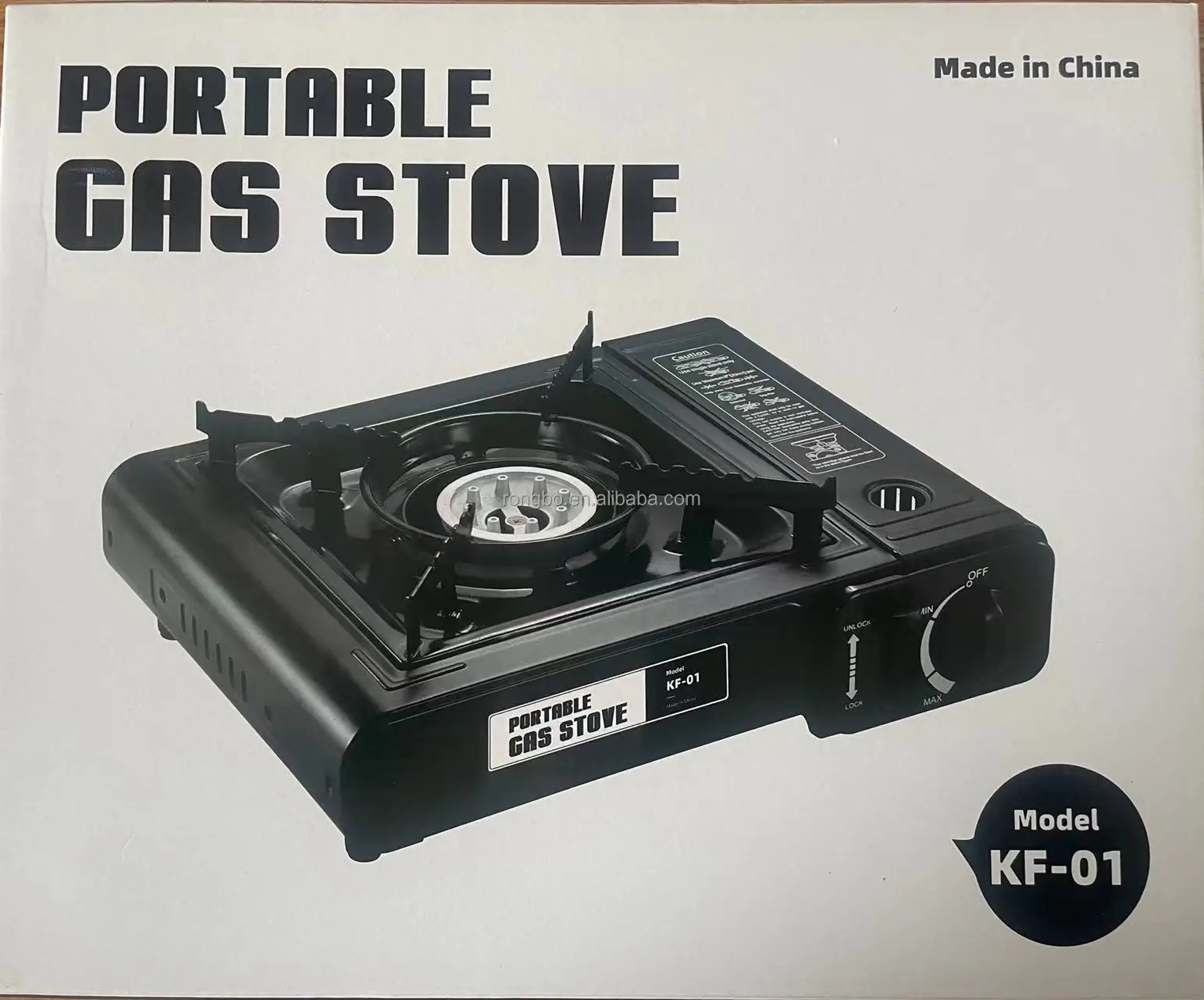 Mini Butane Gas Stove With Suitcase Packing Indoor Portable Gas Stove