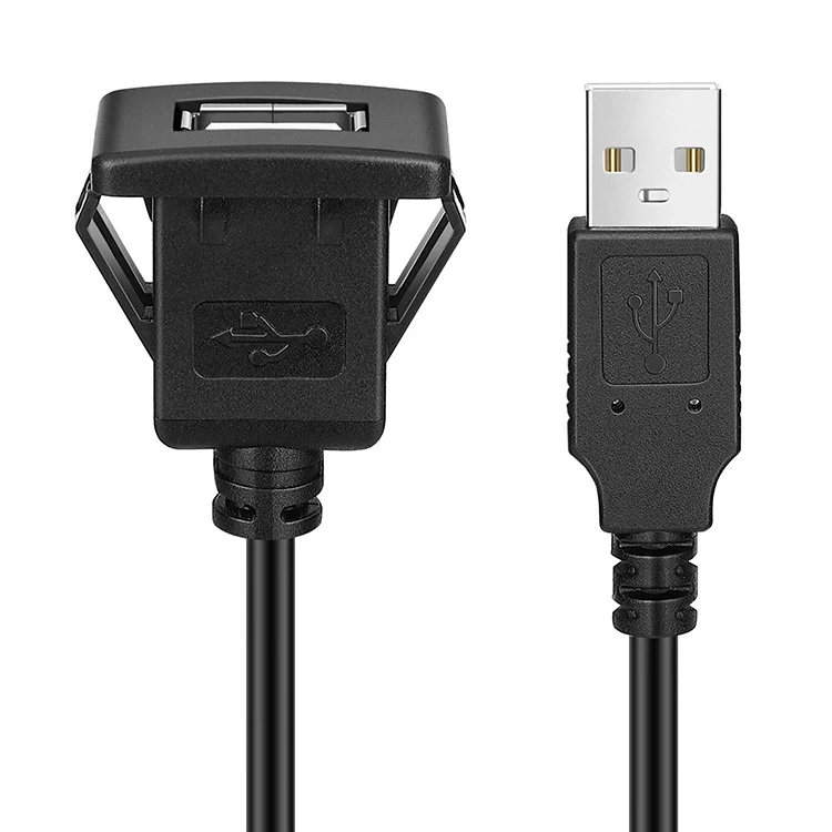 Dash Mount Usb A Male To Usb A Female Extension Cable Buy Use Cable