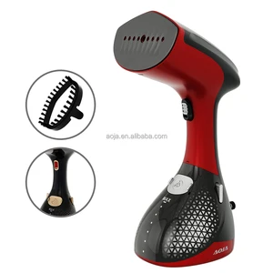 AOJA Anti-Calc Deep Wrinkle Removal Handheld Steamer 1700W 360ML Tank Stainless Steel Panel Portable for Home Travel